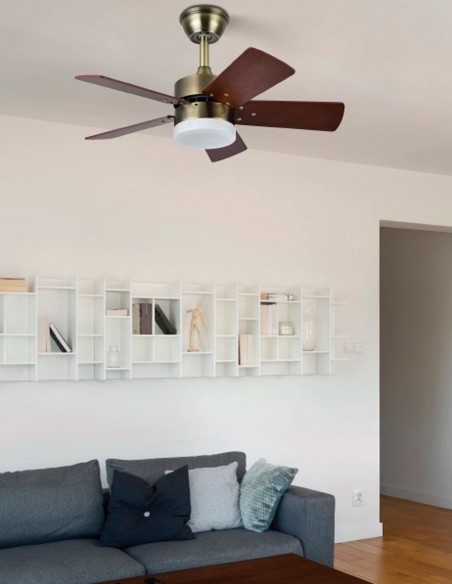 Ventilador Dormitorio Pequeño Fabrilamp