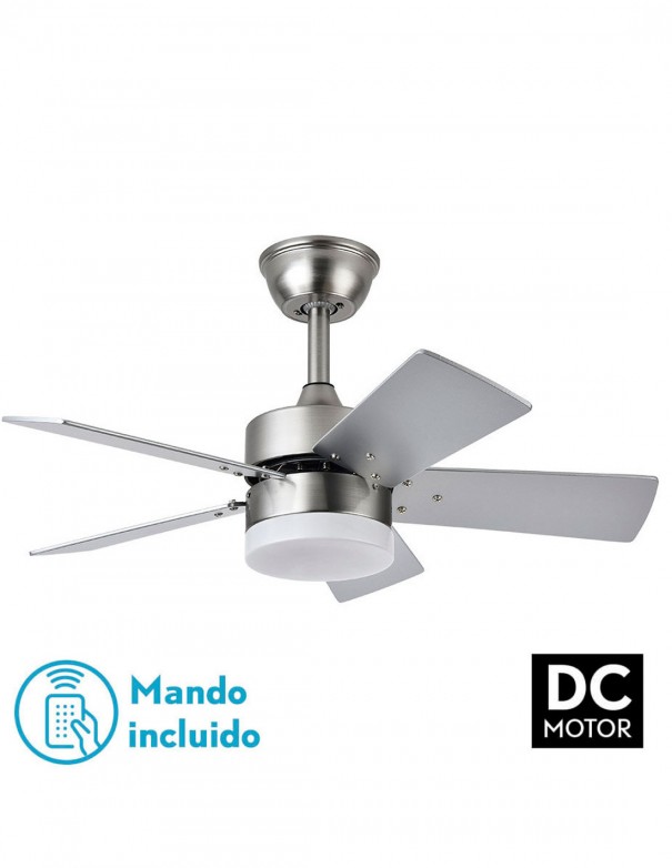 Ventilador Techo Dormitorio Pequeño Fabrilamp