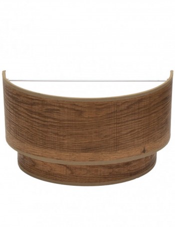 Smile Aplique Tejido Madera...