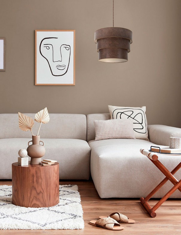 Lámpara Tejido Óxido 40 ó 50 cm