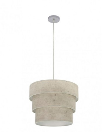 lámpara smile cemento