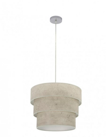 lámpara smile cemento