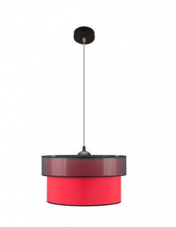 Lámpara Rojo y Negro