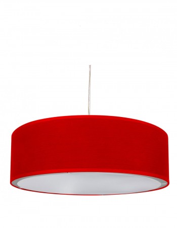Lámpara colgante roja