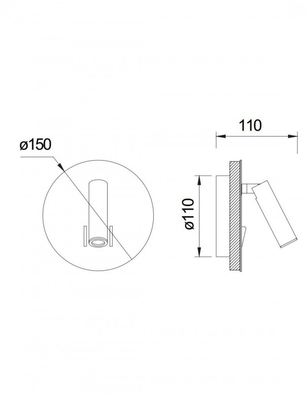 Cayman Aplique Oro Mantra Redondo