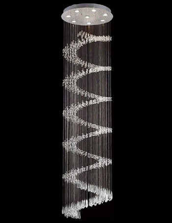 Lampara Colgante de Cristal...