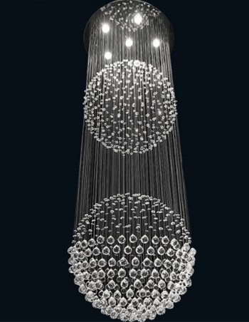 Lampara Colgante de Cristal...