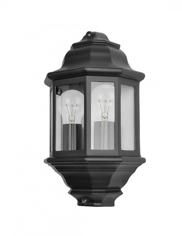 Aplique 2 Luces Negro