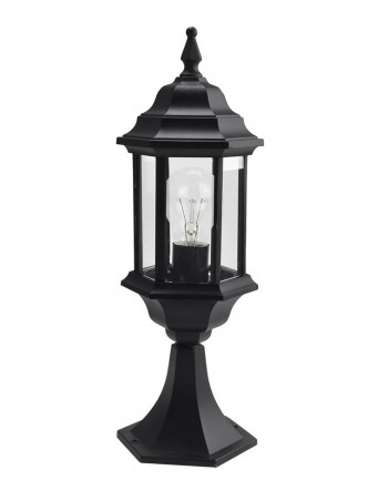 Lámpara Sobremuro Negro de...