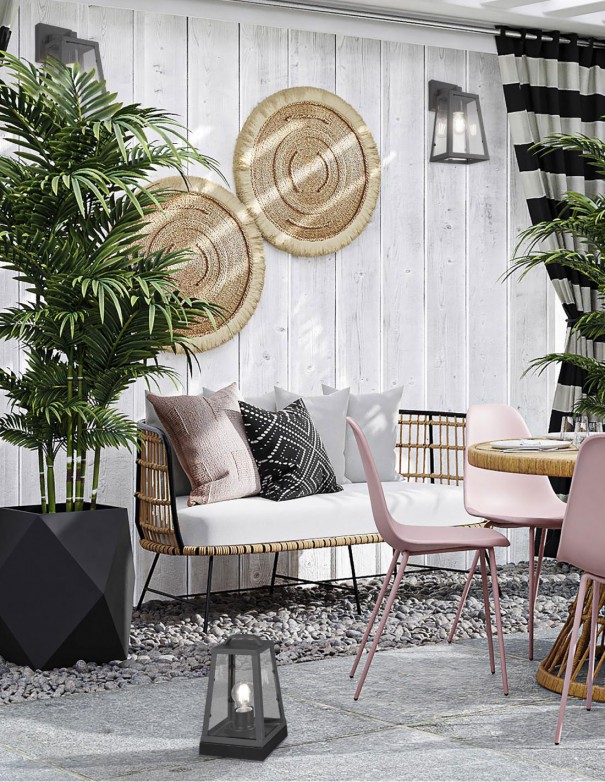 Aplique de pared Turín para exterior