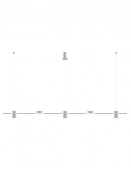 Lámpara suspensión blanca barata