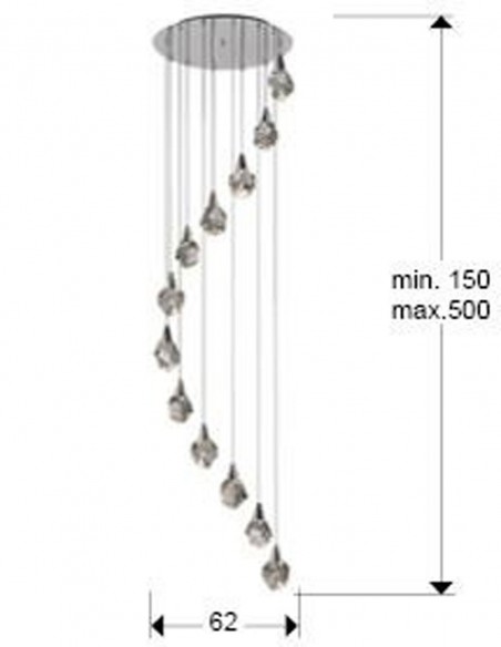 Lámpara huecos escalera baratas