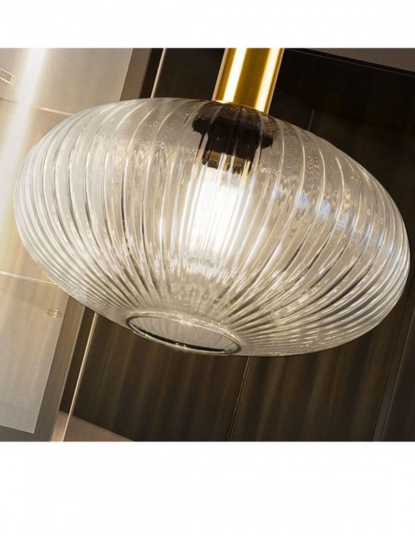 Lámpara Norma cristal transparente