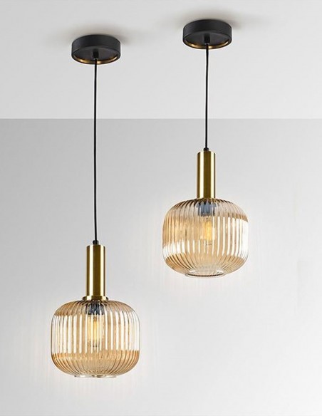 Lámpara con bombilla dimable Norma.