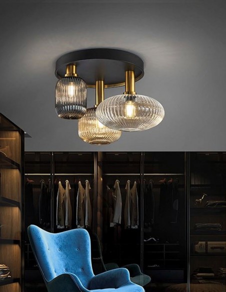 Lámparas tulipas combinadas Schuller