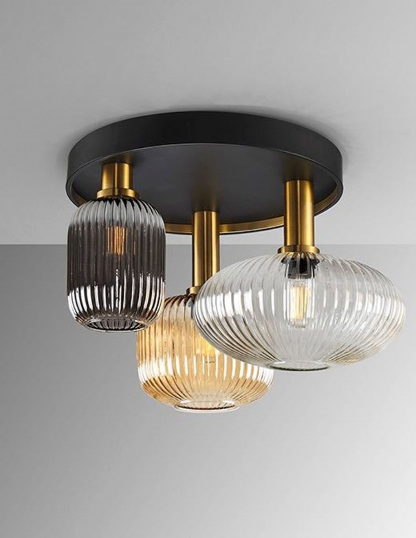 Lámpara pegada a techo Norma barata