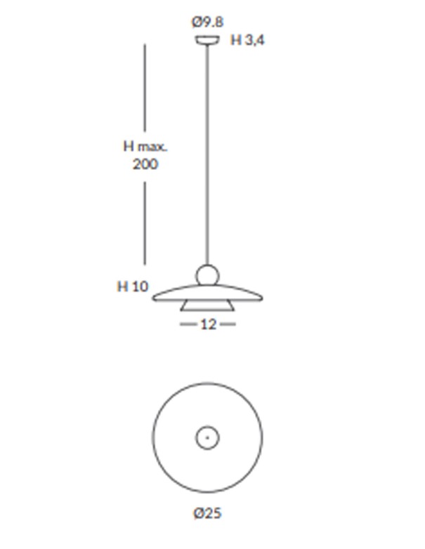 Lámpara colgante Illa barata