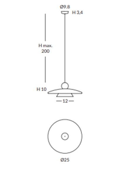 Lámpara colgante Illa barata