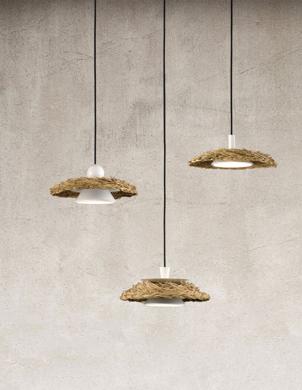 Lámpara de techo regulable en altura