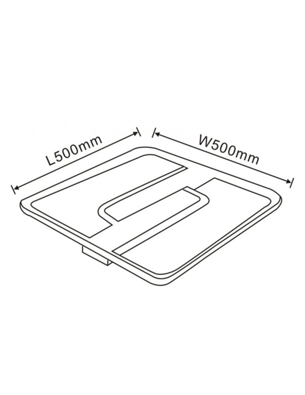 Plafones led con mando a distancia