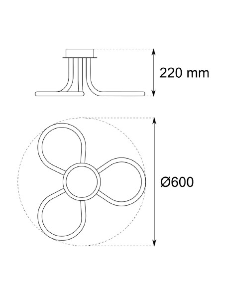 Plafones led para techos bajos