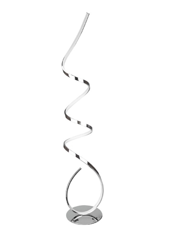 Lámpara de pie con led entrelazado