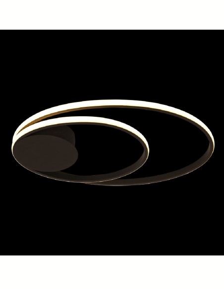 Plafón de diseño doble aro