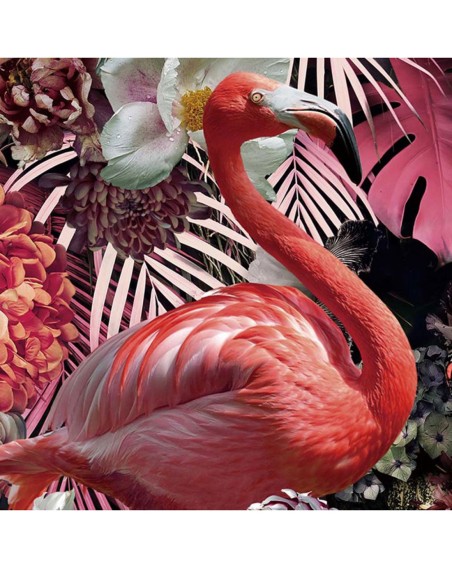 Cuadro Flamenco rosa