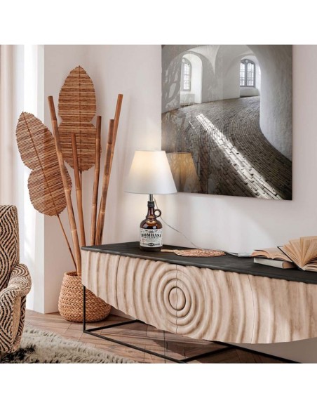 Accesorio para lámpara con pantalla blanca