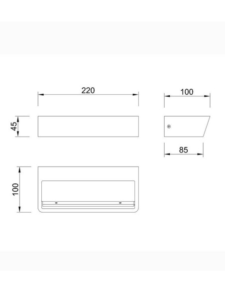 Aplique pasillo Mantra