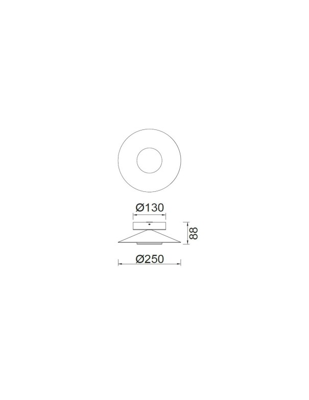 Apliques minimalistas Mantra en oferta