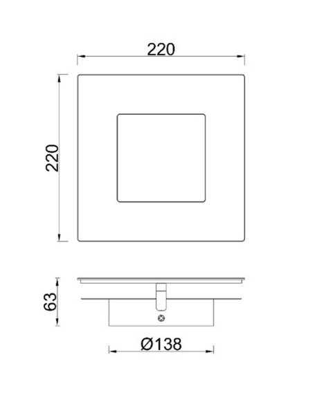 Mantra Dalia Aplique Blanco 22 cm