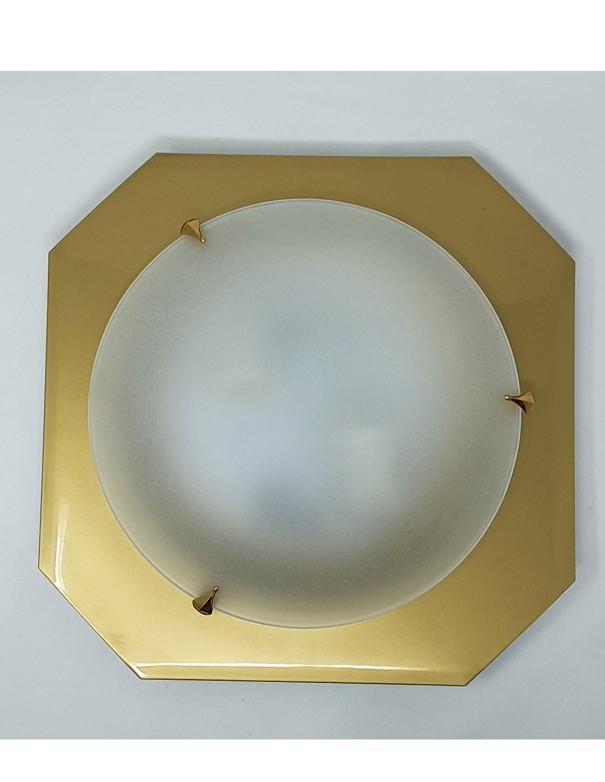 Plafón Dorado 2*E27