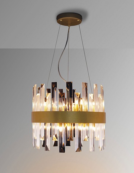 Lámpara de techo Grace 10 luces