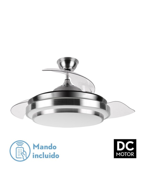 Ventilador Ibe Fabrilamp níquel