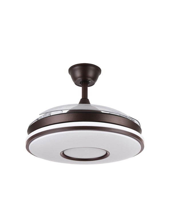 Ventilador Dani Fabrilamp marrón