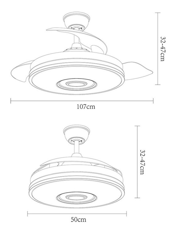 Ventilador altavoz + RGB barato