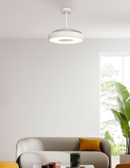 Coin Mantra Ventilador Blanco