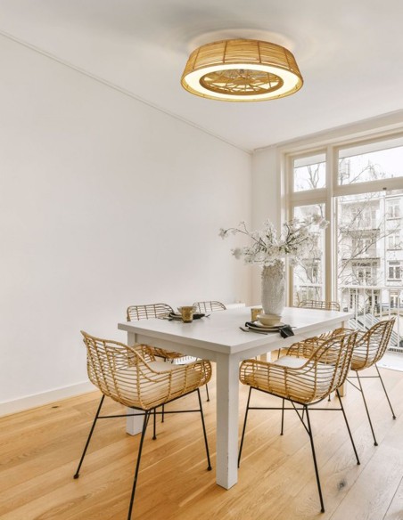 Indonesia Mantra Ventilador Ratán