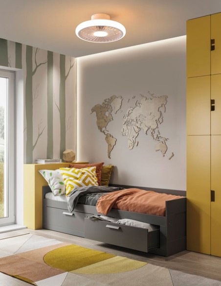 Turbo Mantra Ventilador Blanco