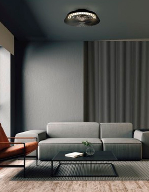 Himalaya Mini Ventilador Mantra Negro