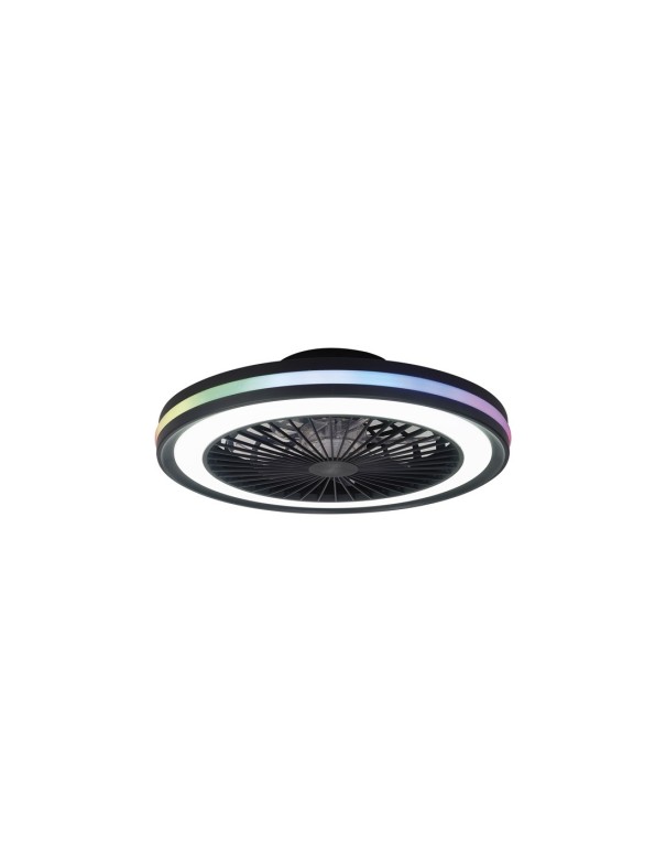gamer ventilador negro