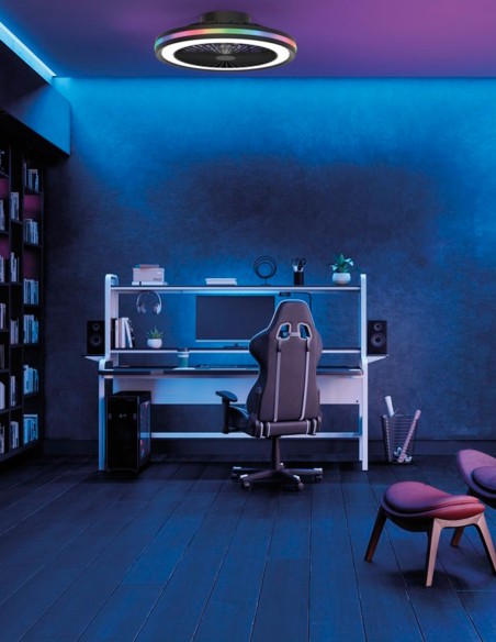 Gamer Mantra Ventilador RGB