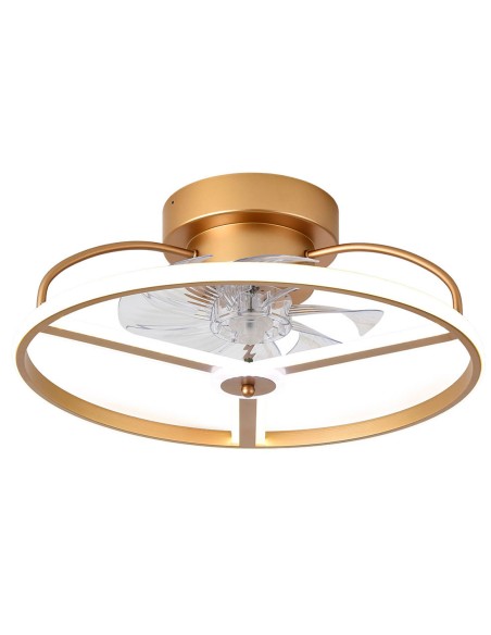 ventilador bora dorado