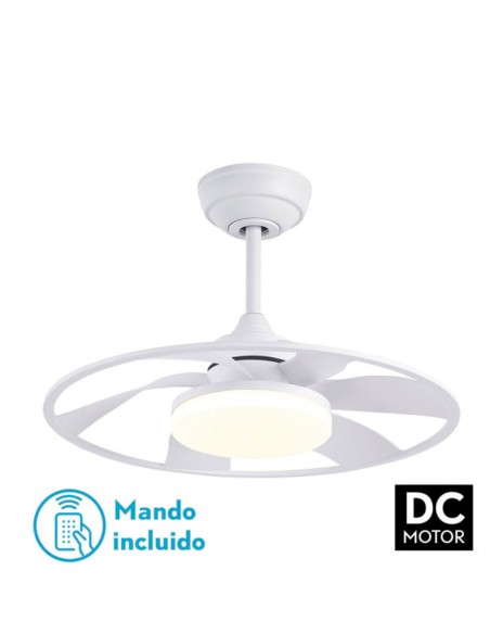 Ventilador de Techo Pequeño Blanco