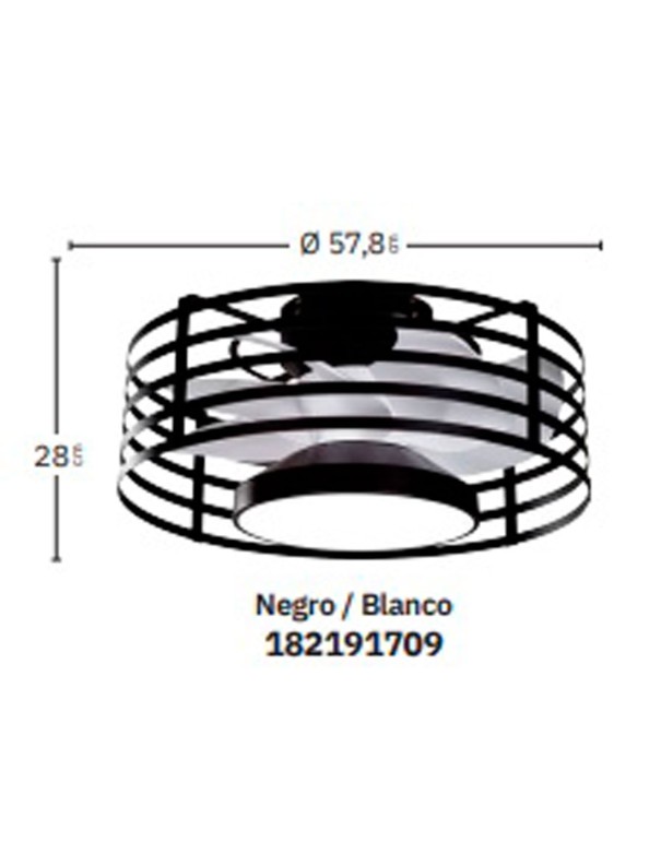 Xaloc Fabrilamp Ventilador Techo
