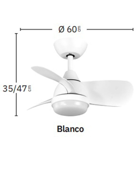 Pirdo Fabrilamp Ventilador Negro Oro