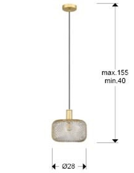 Luminaria barata Osiris de Schuller en promoción.