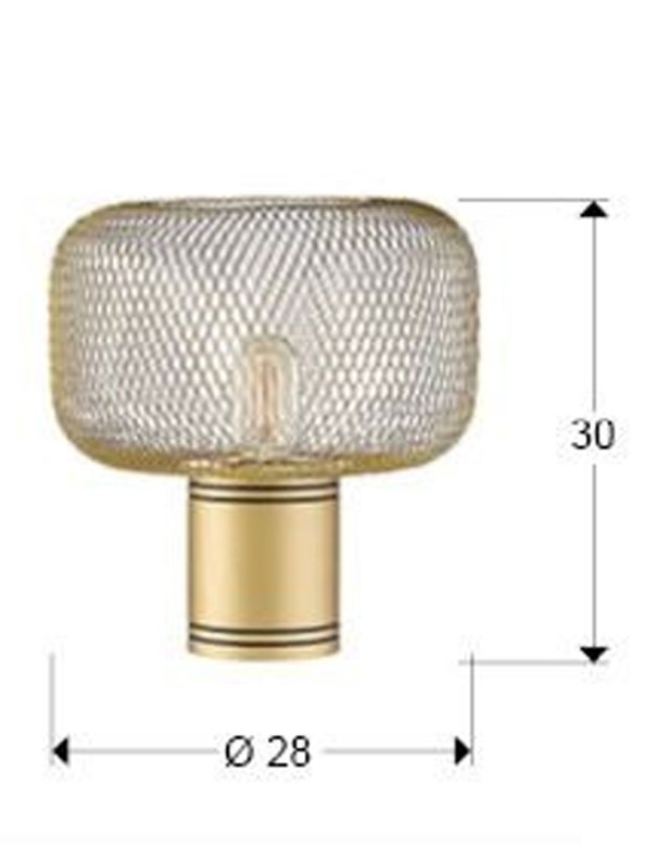 Lámpara sobremesa moderna led