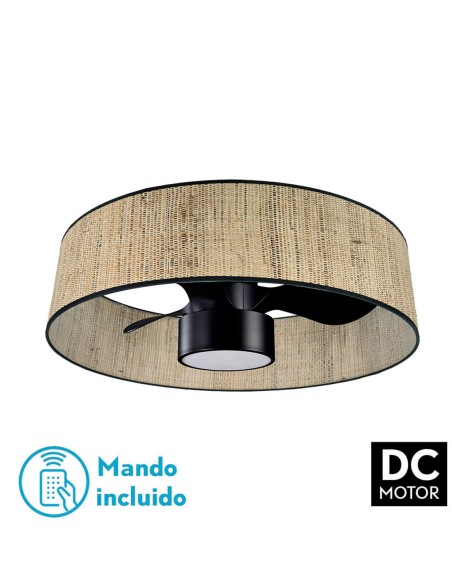 ventilador natasha negro